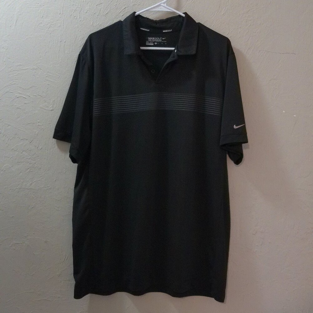 Nike Golf Tour Performance Dri-FIT Polo | Black XL | Tour Fit Moisture-Wicking